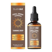 Watermelon Tanning Drops Body Treatment Sunless Tanning Drops Tanning Drops to Drink Moisturizing Bronzing Tanner for Face Body